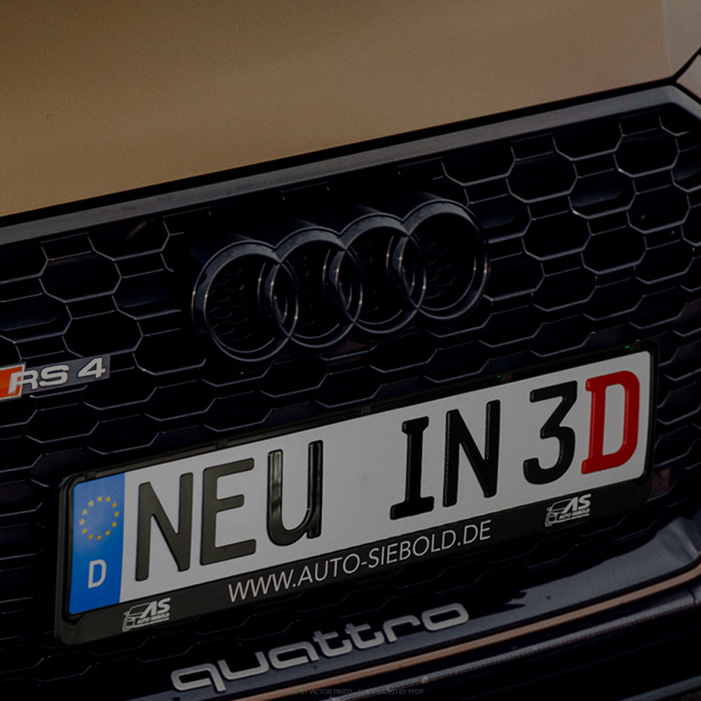 3D Kennzeichen